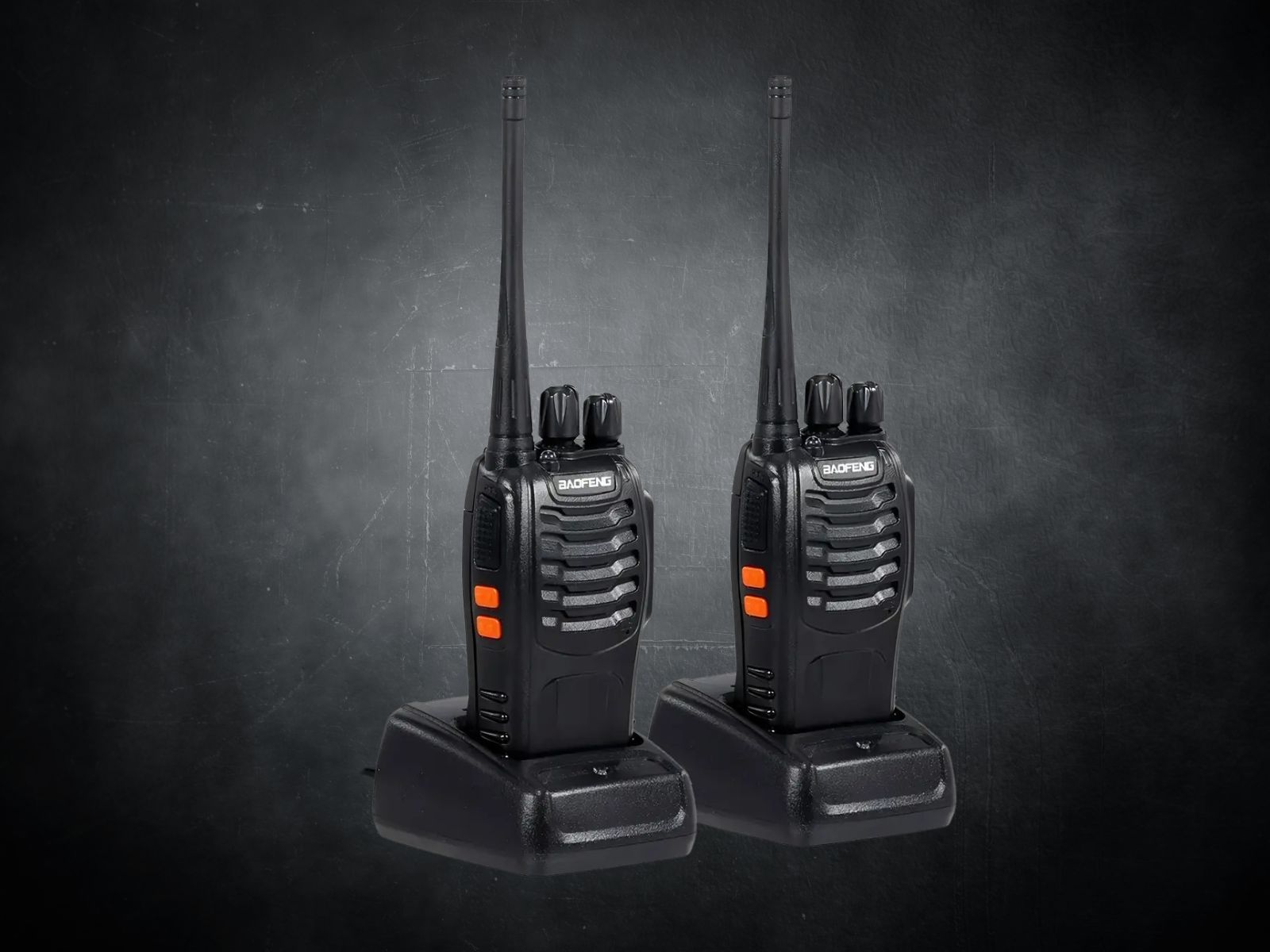 Equipamento de comunicação da equipe de segurança de eventos